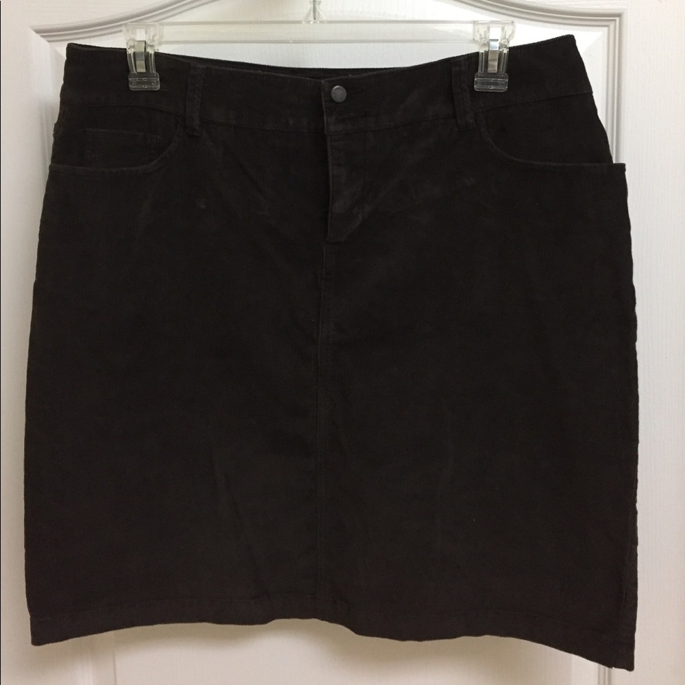 Sonoma corduroy skirt